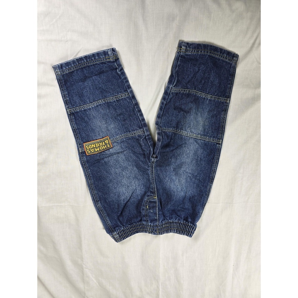 Thomas & Friends Jogger Jeans Toddler Boys 18-24 Months Blue Denim Elastic Waist